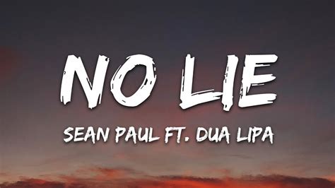 no lie song youtube